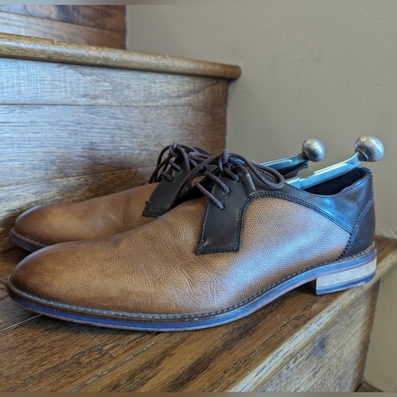 TED BAKER Men's Tan Fussel dress Shoes Sz 11 - Picture 2 of 13